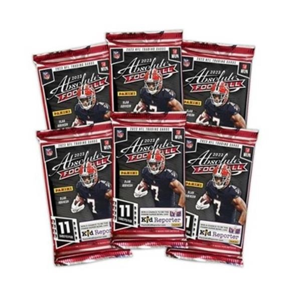 2023 Panini NFL Absolute Football Trading Card Blaster Box - Picture 3 of 3